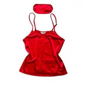 Katie and Laura cami and sleep mask set